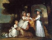 Gilbert Stuart The Children of the Second Duke of Northumberland oil on canvas